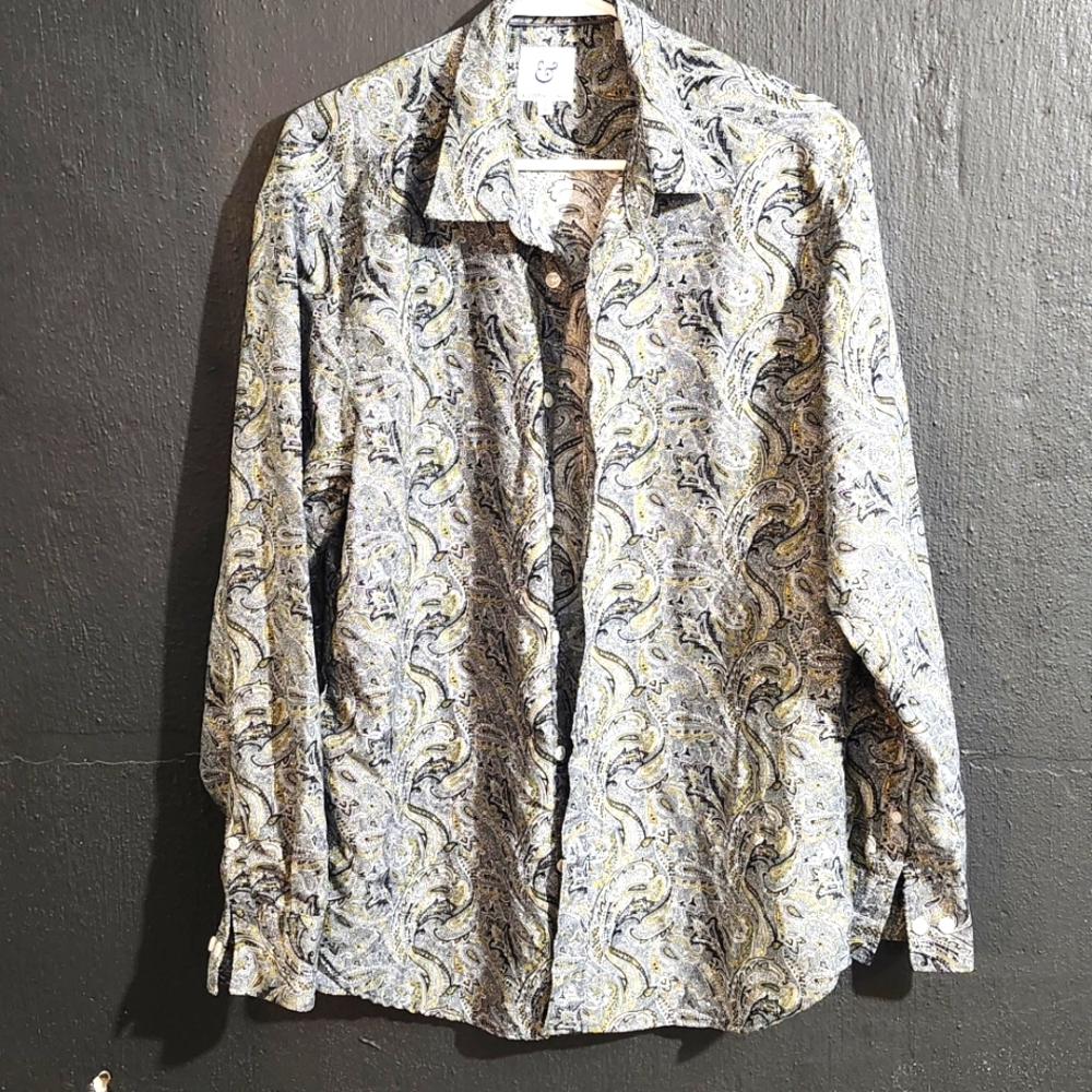 Men button down shirt